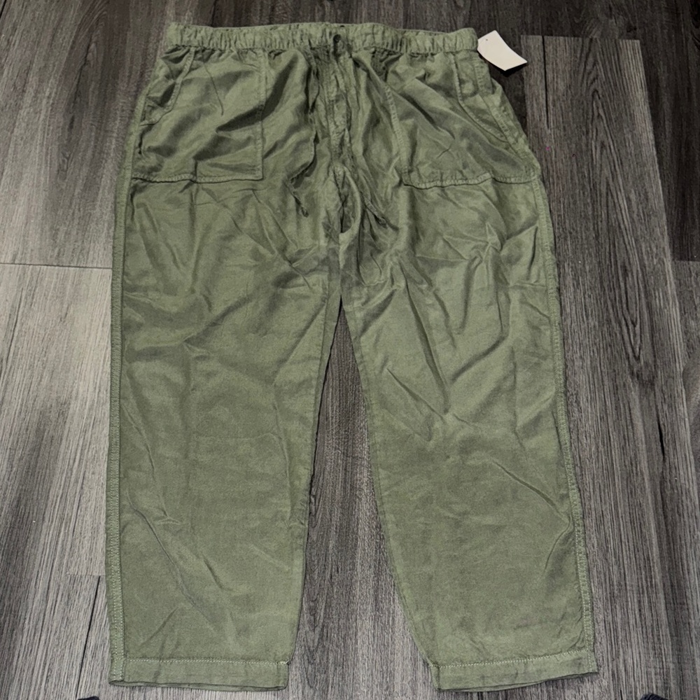Sanctuary Men's Forest Green Cargo Pants